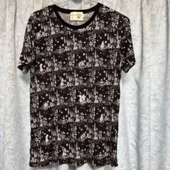 ムーミン ✖️マーブルシュッド半袖Tシャツ 黒のサムネイル
