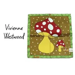 未使用　Vivienne Westwood ハンカチ　きのこ　総柄　キノコ 未使用 Vivienne Westwood ハンカチ きのこ 総柄 キノコ