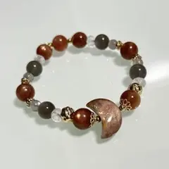 Thidastone天然石デザインブレスレットルチルクォーツ貔貅