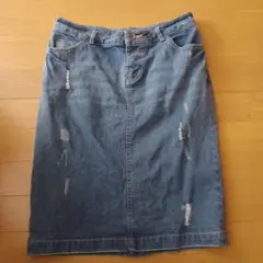 LEPSIM デニムタイトスカート
