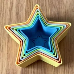 【未使用】ecomugi ( エコムギ ) スタッキングタワー 星