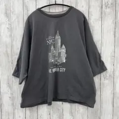 【 niko and ... 】ニコアンド スーベニアワイドTシャツ