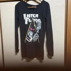 LISTEN FLAVOR 長袖ロングTシャツ　ロンT (リッスンフレーバー)