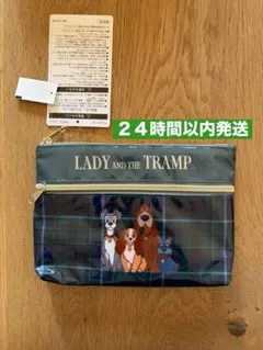 新品　わんわん物語　ポーチ　トランプ・レディ　ディズニーリゾート