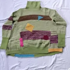 センソユニコcube-cube 長袖ニットプルオーバー サイズ38 軽い