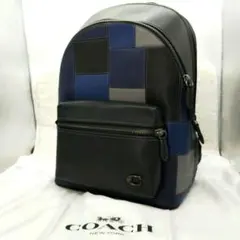 【美品】 COACH パッチワーク リュック チャーターバックパック ビジネスのサムネイル