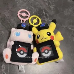 ポケモン カードゲーム マスコットコインホルダー ピカチュウ ミュウ