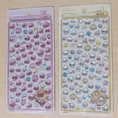 【新品未開封品】しずくちゃん　ボンボンドロップシール　mini 正規品2枚セット