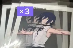 チェンソーマン　レゼ編　ベースヤードトーキョー　A3 クリアポスター　レゼ　３枚