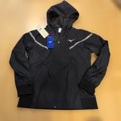 新品　サイズМ　Mizuno ウィンドブレーカー ネイビー