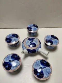 香蘭社 磁芸工房 愁海棠 茶器揃(蓋付き湯呑 二客＆急須) - メルカリ
