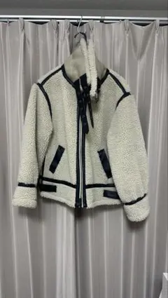 ungrid フェイクムートンボアブルゾン