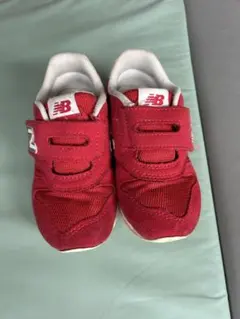 New Balance 373 キッズ　スニーカー 15.5cm レッド