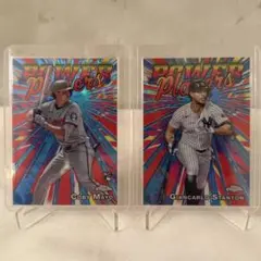 topps chrome Coby Mayo Giancarlo Stanton