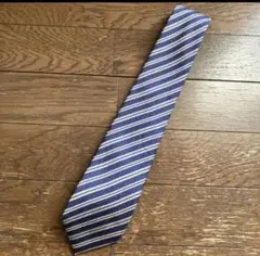 Christian Dior ネクタイ Monsieur ネイビー　ストライプ