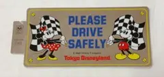 東京ディズニーランド ミッキー＆ミニー 車用ステッカー レトロ
