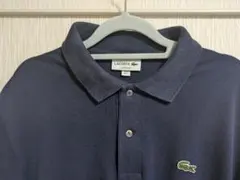 【日本製】LACOSTE/L1212 ソリッド・ポロシャツ　サイズ5