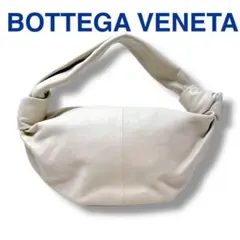 ボッテガヴェネタ ハンドバッグ ダブルノット アイボリー 白 レザー レディース