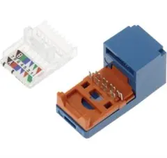 パンドウイットコーポレーション Cat5eモジュラージャック 青CJ588BUY