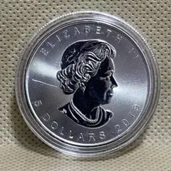 2026年 メイプルリーフ銀貨 1オンス 純銀 チャールズ コインケース付