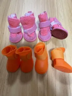 犬用　Ｓサイズ　ドッグシューズ　ブーツ&レインブーツ