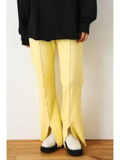 ロデオクラウンズRODEOロデオポイントメローリブパンツA25260B