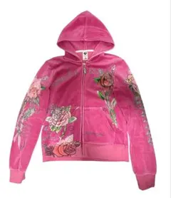 【希少】Ed Hardy エドハーディー パーカー ハイビスカス y2k 平成 希少】Ed Hardy エドハーディー パーカー ハイビスカス y2k 平成