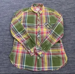 ⭐️値下げ　coen チェック　レディース　長袖シャツ　薄手　Lサイズ