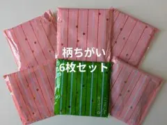 ベルメゾン 日本製 タオルハンカチ にほんのもよう 綿100% 6枚セットのサムネイル