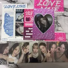 NiziU ラブライン トレカ 特典 まとめ売り