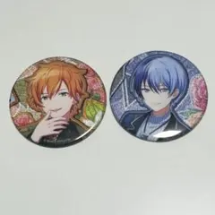 Anniversary Birthday グリッター缶バッジ　東雲彰人　青柳冬弥