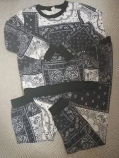 ペイズリー　セットアップ　上下セット　130cm