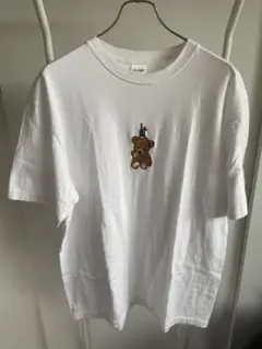 FLOWP SHARK KUMA T-SHIRTS -WHITE-LARGE