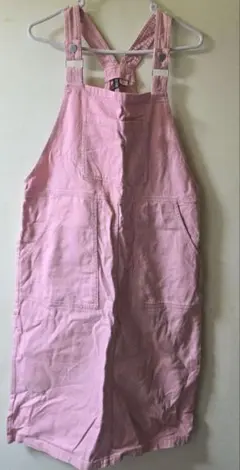 【GWセール】H&M サロペット スカート ピンク