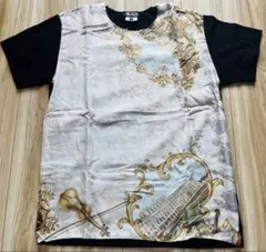 BLACK COMME des GARCONS アートプリント Tシャツ L