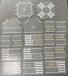 TOMY トミカタウン つながる道路パーツ 18枚セット