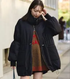 美品 カスタネ Kastane キャンディスリーブリバーシブルコート