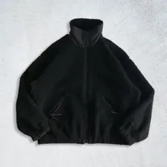 order “loose boa zip blouson” ブラック