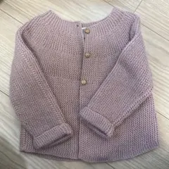 ザラベビーカーディガン