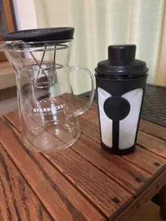 スターバックス　グラスドリップコーヒーメーカー & ストレイナーセット