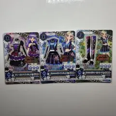 アイカツ！ アイカツカード 黒沢凛 氷上スミレ ダンシングディーヴァ 3点