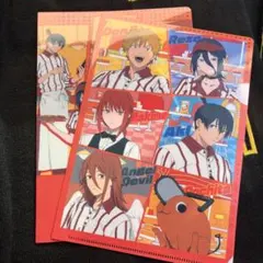 チェンソーマン クリアファイル 2種セット　ラウンドワン限定