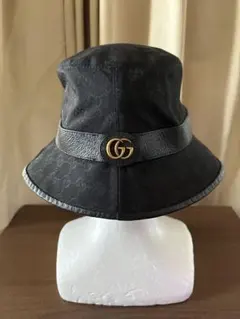 未使用品】GUCCI GGデニム バケットハット メンズ レディース L59