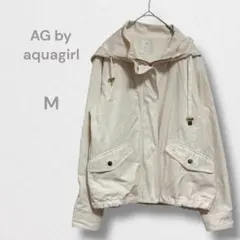 エージーバイアクアガール マウンテンパーカー ジャケット ブルゾン M