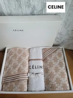 新品 CELINE セリーヌ ロゴタオル 3枚セット マカダムのサムネイル