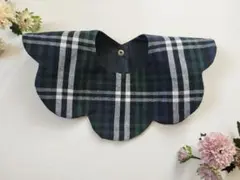 【No.5】ハンドメイド もくもくスタイ グリーンチェック