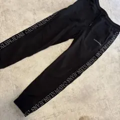 Calvin Klein Jeans ブラック ジョガーパンツ