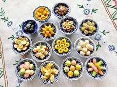 ミニチュア フード スイーツ ドールハウス 食品サンプル デザート お菓子 タイ