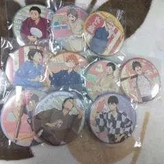 ハイキュー　BIG　缶バッジ　縁日　浴衣　コンプリート　コンプ　月島