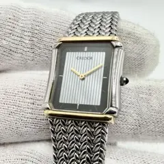 銀製SILVER】SEIKO クレドール 彫金ブレス 希少 2340-5100 - メルカリ